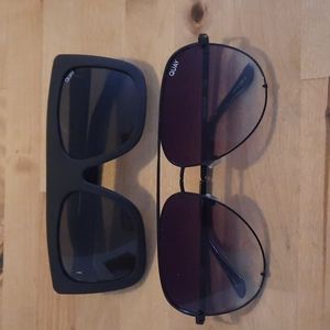2 pairs of QUAY AUSTRALIA sunglasses